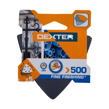 Delta sand G500 metal/ DEXTER 5 pieces 93x93mm