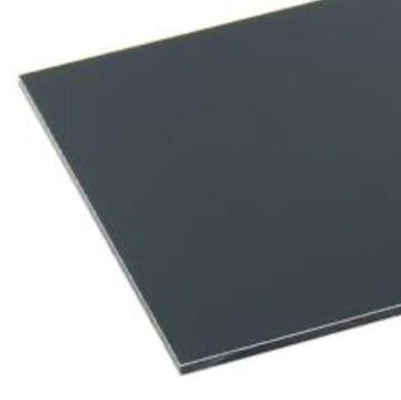 Synthetic Glass Aluminium Composite Panel Dark Grey 3mm thick-3050x1500mm