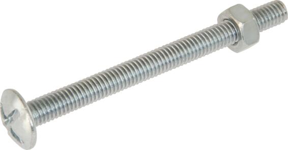 Roof bolts zinc plated M5x40mm PH2 70pc standers