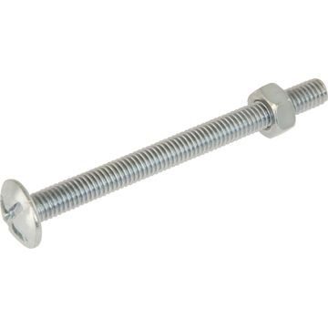Roof bolts zinc plated M5x40mm PH2 70pc standers