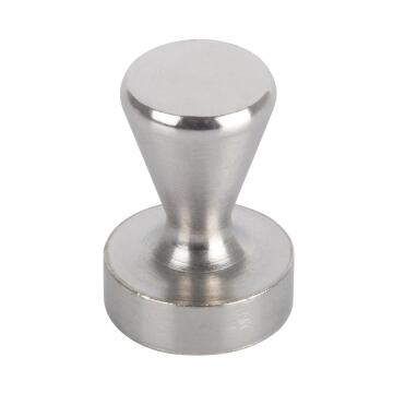 Magnet cones neodym silver colour 15x21mm 2pc