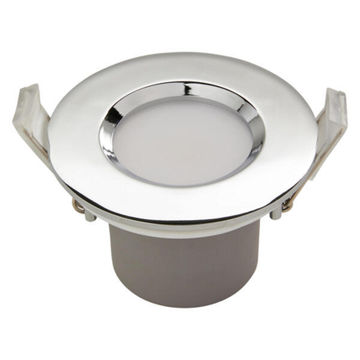 Recessed led int 600lm 4000k plastic chr