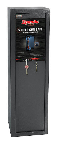 5 Rifle Gun Safe Xpanda 360X1400X360 Black