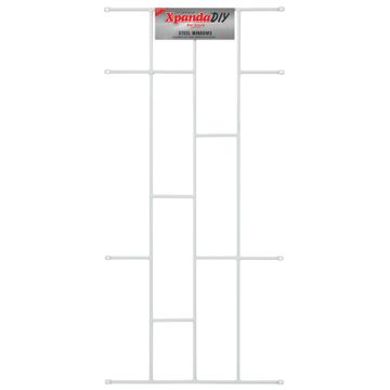 Burglar bar 460x1000mm brick white xpanda