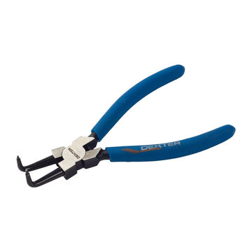 In circlip plier bent nose DEXTER 160mm