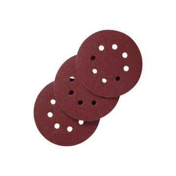 Hole Sanding Disc D125Mm 10 Pieces Wood