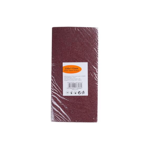 Sheet no hole 115x230mm 10 pieces wood