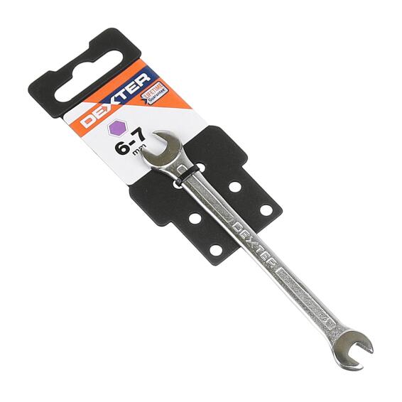 Double Open Spanner Crvdexter 6X7Mm