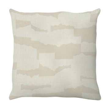 Naterial Deco Cushion Arty Polycotton 45x45cm Beige Navajo