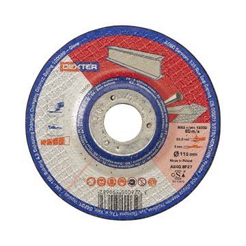 Cutting Disc Dexter Metal/Inox 115X6X22,2Mm