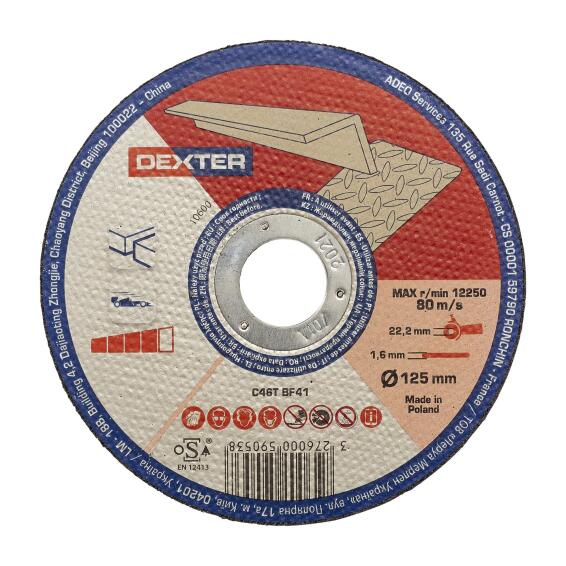 Cutting Disc Dexter Aluminium 125X1,6X22,2Mm