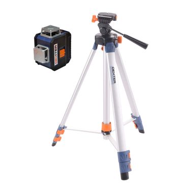 DEXTER Laser 360 Degree 10m + Tripod Stand