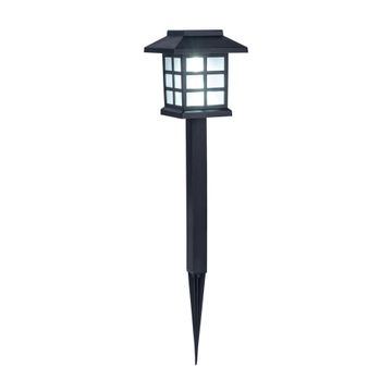 Insp london mood solar spike light,led, 1lm 6000k, plastic bk