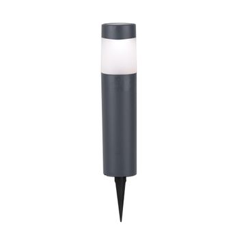 Inspire Praia kit of 2 solar 2lm beacon 4000k plastic anth 39cm ip44