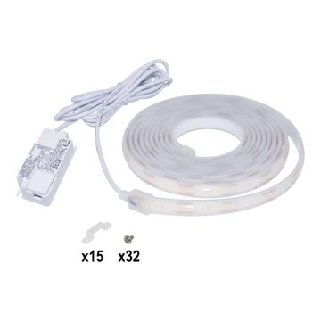 Kit 3m cob ip65 ribbon 4000k 440lm/m ip2