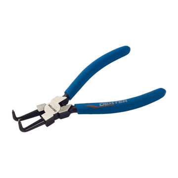 In circlip plier bent nose DEXTER 160mm