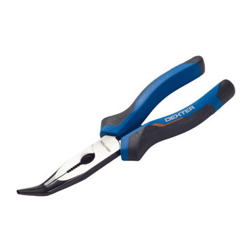 Bent nose plier DEXTER 200MM