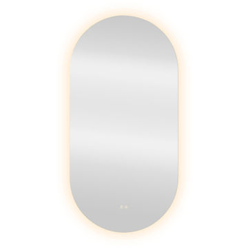 Sensea Modern Oval Bathroom LED Mirror W120cmxH60cm