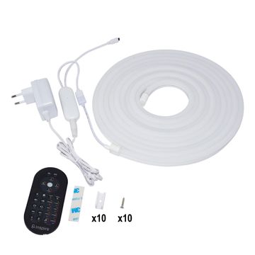 Kit 5m led neon rgb ic music rc inspire