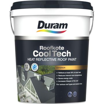 Duram roof paint Acrylic Roofkote CoolTech Atlantic Grey 20L