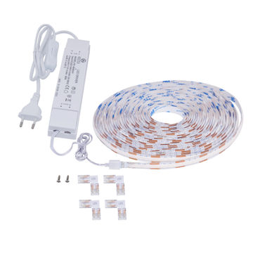 Kit 10m cob led ribbon 3000k 1000lm/m rc