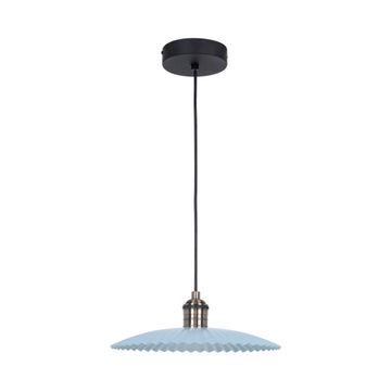 Pendant metal aqua alu bras e27x1 inspir