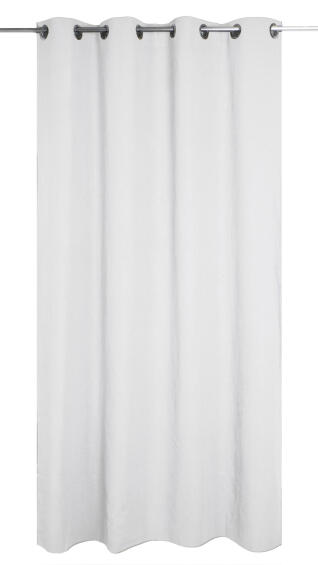 Inspire  jeanne eyelet curtain white 135x280cm