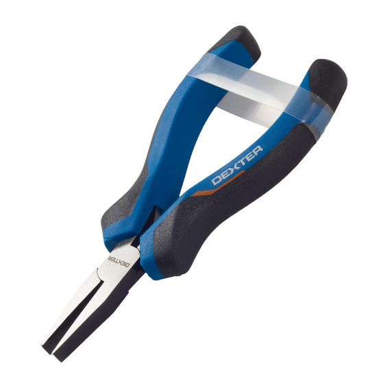 Mini flat nose plier DEXTER 128mm