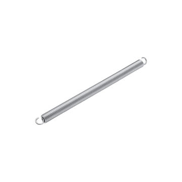 Tension springs zinc plated d1.8 12x200mm 17kg