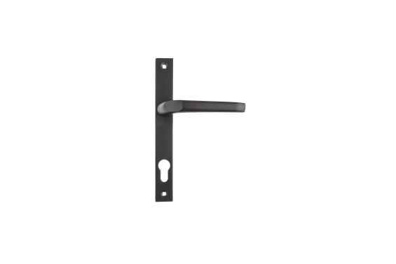 Patio door handle cylinder charcoal L&B security