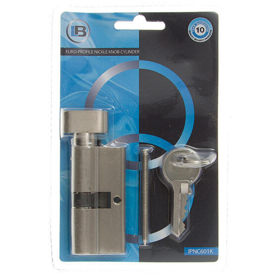 Thumbturn cylinder nickel L&B security