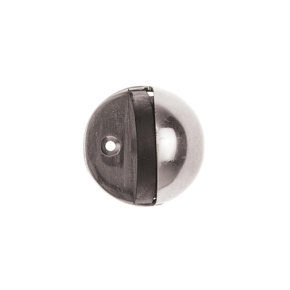 Door stop half moon chrome L&B security