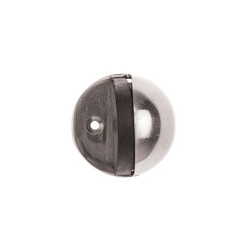 Door stop half moon chrome L&B security