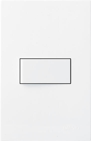 Switch matrix ONESTO white 1 lever 1 way 4x2