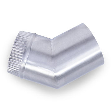 45 degree bend s/s (125mm)