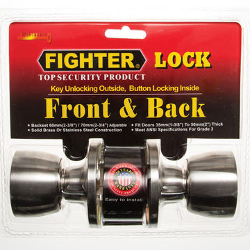 Knoblock tulip polished brass fighter