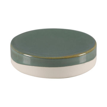 Sensea Glaze Soap Dish Olive Green
