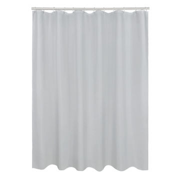 Sensea Easy Polyester Shower Curtain Grey W180cmxH200cm