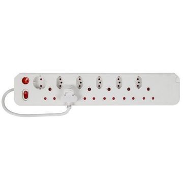 Multi-plug with switch DIGITECH 12 way