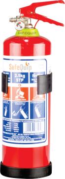 Fire extinguisher & brackets SAFE QUIP 2.5kg