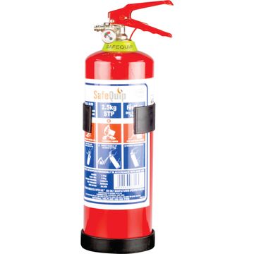 Fire extinguisher & brackets SAFE QUIP 2.5kg