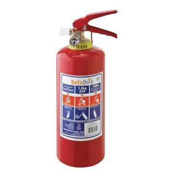 Fire extinguisher & bracket SAFE QUIP 1.5kg