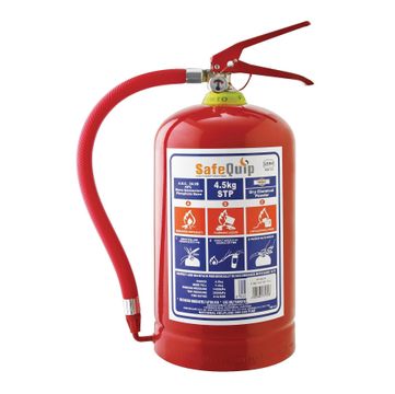 Fire extinguisher & bracket SAFE QUIP 4.5kg
