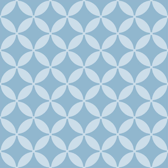 Wall Tile Pastel Blue Blossom Talavera 20X20Cm