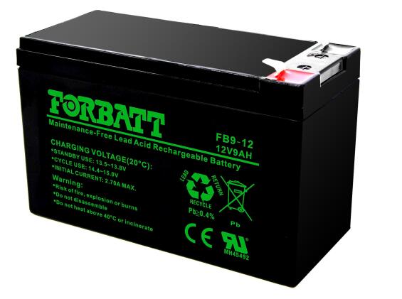 Forbatt 12V 9Ah Lead Acid Battery