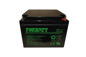 battery 12v lead acid battery 24ah