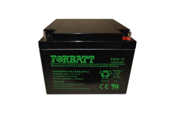 Forbatt 12V 24Ah Lead Acid Battery