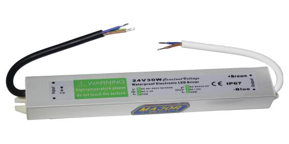 LED driver electronic waterproof IP67 24V 30W