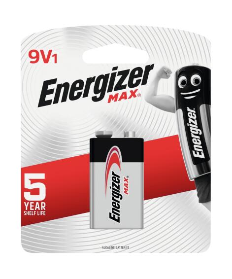 battery alkaline 9v 1 pck