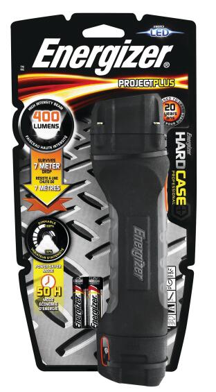 Flashlight ENERGIZER black & grey